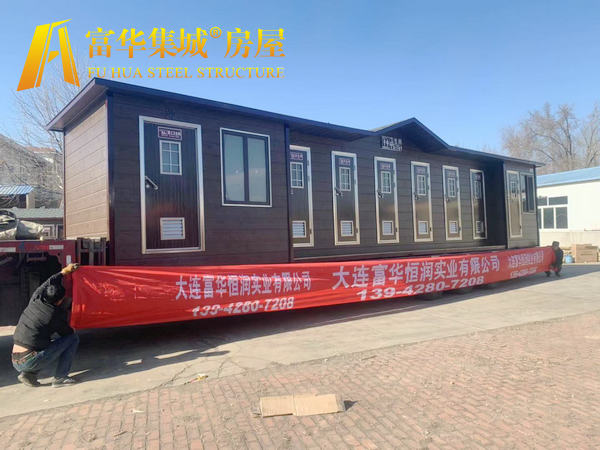丹东富华恒润实业承接新疆博湖县生态公厕项目